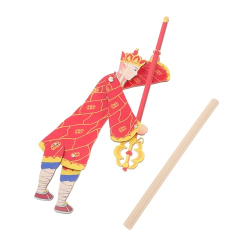 FUNNETOYU Traditionelle Chinesische Holz schattenpuppe Robustes DIY Schattentheater für Familien Kreatives Puppentheater zur Kulturvermittlung von FUNNETOYU