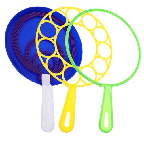 FUNNETOYU Tragbares Bubble Wands Langlebige Flexible Seifenblasenstäbe für Bunte Ringe zur Seifenblasenherstellung für Outdoor Spiele und Partyspaß Zufällige Farbe Zufällige Farbe von FUNNETOYU