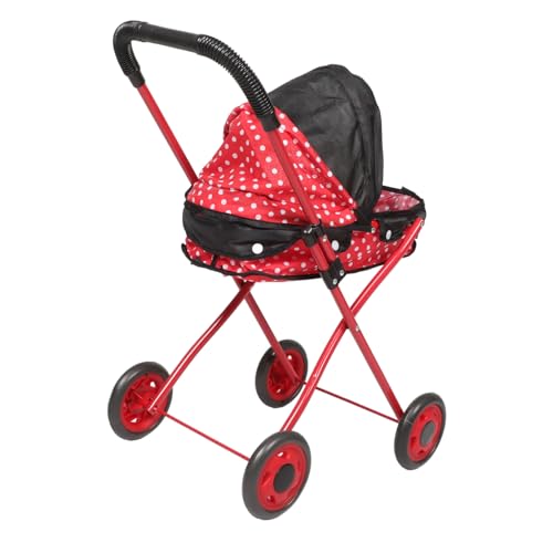 FUNNETOYU Trolley- Puppenwagen Puppenwagen -Kinderwagen Puppenwagen Zubehör Für Babypuppen Kinderwagen Für Babypuppen Babyspielwagen Rot Oxford-Stoff FUNNETOYU Trolley- Puppenwagen Puppenwagen -Kinderwagen Puppenwagen Zubehör Für Babypuppen Kinderwagen Für Babypuppen Babyspielwagen Rot Oxford-Stoff von FUNNETOYU
