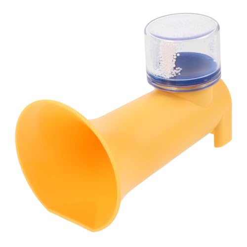 FUNNETOYU Trommelfellmodell sensorisches Schule es zappelt Ohrstecker Ohrenmodell Ausstellungsmodell Demonstrator des Prinzips des menschlichen Ohrs Plastik Yellow von FUNNETOYU