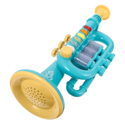 FUNNETOYU Trompetenspielzeug aus Robustem mit Glatter Oberfläche Leicht und Tragbar mit Praktischem Band Farbenfrohes Design für Jungen und Mädchen Kreatives Musikalisches für Geburtstage FUNNETOYU Trompetenspielzeug aus Robustem mit Glatter Oberfläche Leicht und Tragbar mit Praktischem Band Farbenfrohes Design für Jungen und Mädchen Kreatives Musikalisches für Geburtstage von FUNNETOYU