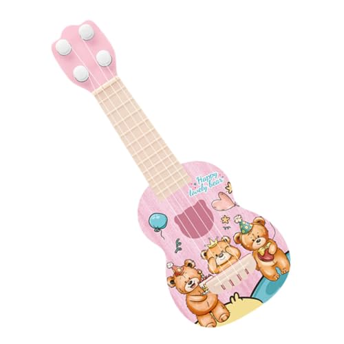 FUNNETOYU Ukulele für Cartoon Musikinstrument für Kleinkinder Robustes Lernspielzeug für Kindergarten und Frühkindliche Bildung Fördert FUNNETOYU Ukulele für Cartoon Musikinstrument für Kleinkinder Robustes Lernspielzeug für Kindergarten und Frühkindliche Bildung Fördert von FUNNETOYU