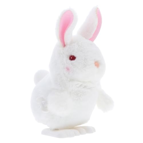 FUNNETOYU Wind Up für Ostern Aufziehspielzeug Hase Niedliches Plüsch Tier für Osterfeier für Party Goodie Bag Füller Fröhliches Design FUNNETOYU Wind Up für Ostern Aufziehspielzeug Hase Niedliches Plüsch Tier für Osterfeier für Party Goodie Bag Füller Fröhliches Design von FUNNETOYU