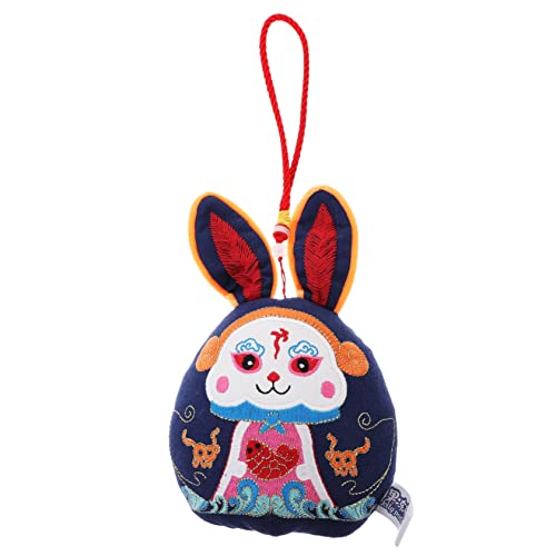 FUNNETOYU Wufu Kaninchen Ornament Ausgestopfter Hase Dekorationen Sternzeichen Hase Puppe Jahr des Hasen Puppe Neujahrsbedarf Neujahrsdekoration Hase Stofftier Hase Ausgestopfte FUNNETOYU Wufu Kaninchen Ornament Ausgestopfter Hase Dekorationen Sternzeichen Hase Puppe Jahr des Hasen Puppe Neujahrsbedarf Neujahrsdekoration Hase Stofftier Hase Ausgestopfte von FUNNETOYU