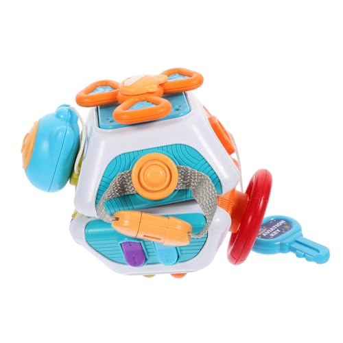 FUNNETOYU beschäftigtes Brettspielzeug lehrreich Planke sensorisch Montessori beschäftigter Würfel Aktivitätswürfel für Babys Kleinkind Montessori Busy Board Plastik Bunt FUNNETOYU beschäftigtes Brettspielzeug lehrreich Planke sensorisch Montessori beschäftigter Würfel Aktivitätswürfel für Babys Kleinkind Montessori Busy Board Plastik Bunt von FUNNETOYU