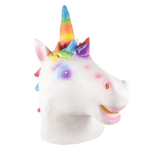 FUNNETOYU halloween halloweenmaske hallowen masks faschingsmasken gruselmasken voller Schädel Mantel Skelett Sensenmann -Einhornmaske süße Tiermaske süße Emulsion FUNNETOYU halloween halloweenmaske hallowen masks faschingsmasken gruselmasken voller Schädel Mantel Skelett Sensenmann -Einhornmaske süße Tiermaske süße Emulsion von FUNNETOYU