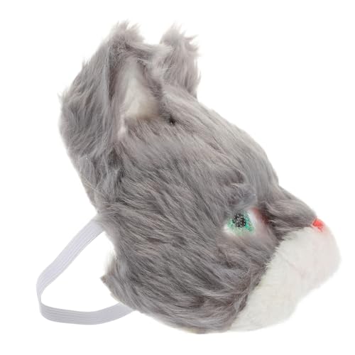 FUNNETOYU plüschige Katzenmaske halloween masken halloweenmaske tier masken lustige Maskerade Maske Frauen Kostüme Maskerade Masken Masse Maskerade Maske Männer PVC Grey FUNNETOYU plüschige Katzenmaske halloween masken halloweenmaske tier masken lustige Maskerade Maske Frauen Kostüme Maskerade Masken Masse Maskerade Maske Männer PVC Grey von FUNNETOYU