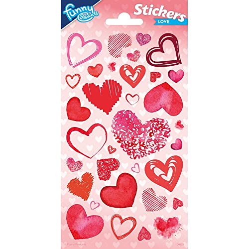 FUNNY PRODUCTS 3D-Aufkleber – Love Hearts FUNNY PRODUCTS 3D-Aufkleber – Love Hearts von FUNNY PRODUCTS