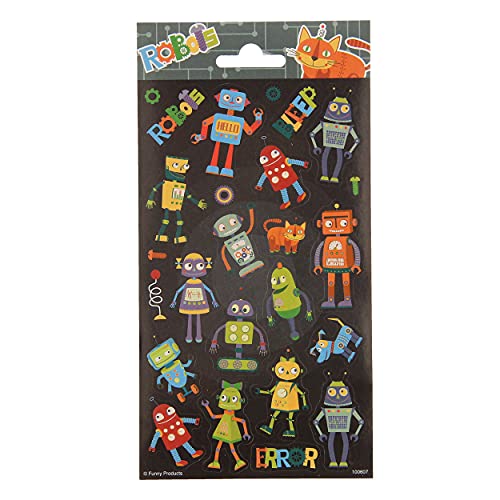 FUNNY PRODUCTS Aufkleber Robots, 100607, Mehrfarbig FUNNY PRODUCTS Aufkleber Robots, 100607, Mehrfarbig von FUNNY PRODUCTS