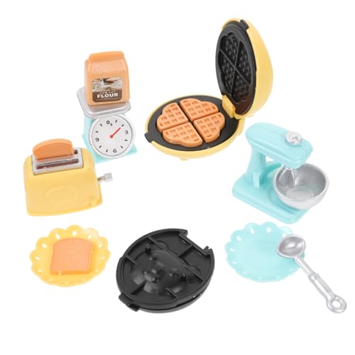 FUNOMOCYA 1 Satz Küchenmodell Puppenhaus Backzubehör mit Mixer und Toaster für Kreative DIY und Realistische Küchenszenen FUNOMOCYA 1 Satz Küchenmodell Puppenhaus Backzubehör mit Mixer und Toaster für Kreative DIY und Realistische Küchenszenen von FUNOMOCYA