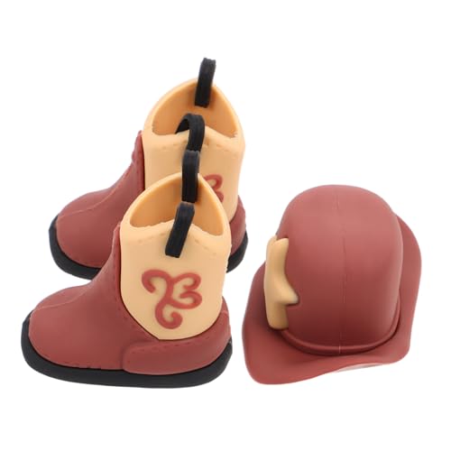 FUNOMOCYA 1 Satz Miniatur Cowboyhüte und Stiefel Set Western Dekoration für Puppenhäuser Einzigartige Geburtstagsfeier Deko Cowboy Tischmittelpunkt Charmante und Vielseitige Wohnaccessoires FUNOMOCYA 1 Satz Miniatur Cowboyhüte und Stiefel Set Western Dekoration für Puppenhäuser Einzigartige Geburtstagsfeier Deko Cowboy Tischmittelpunkt Charmante und Vielseitige Wohnaccessoires von FUNOMOCYA