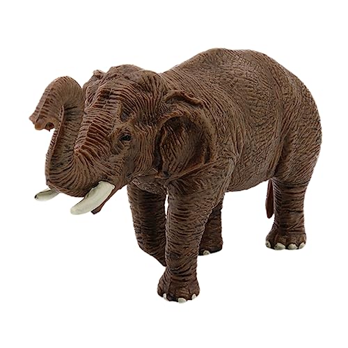 FUNOMOCYA 1 Stück Asiatisches Elefantenmodell Mini Wildlife Elefant Figur für Dekoration für Zuhause Auto und Schreibtisch Detailgetreu und Perfektes für von FUNOMOCYA