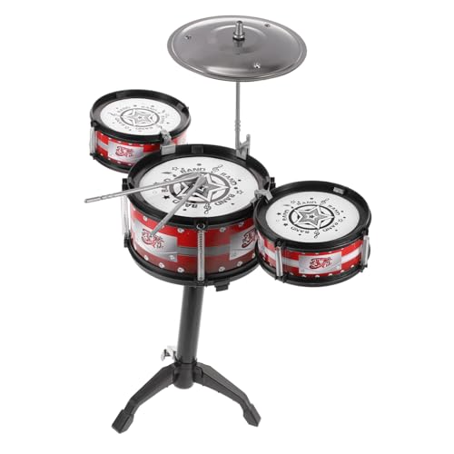 FUNOMOCYA 1 Stück Mini Percussion Set für Musikspielzeug mit Drums Rot für Musikalische Früherziehung für Kleinkinder Sicher und Schadstofffrei FUNOMOCYA 1 Stück Mini Percussion Set für Musikspielzeug mit Drums Rot für Musikalische Früherziehung für Kleinkinder Sicher und Schadstofffrei von FUNOMOCYA