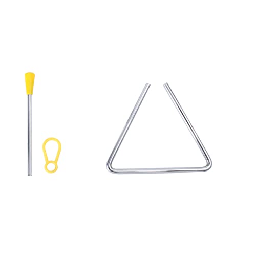 FUNOMOCYA 1 Stück Musikalisches Dreiecks Instrument für Pädagogisches Schlaginstrument Musikinteresse für Kindergarten und Zuhause Sicheres Material FUNOMOCYA 1 Stück Musikalisches Dreiecks Instrument für Pädagogisches Schlaginstrument Musikinteresse für Kindergarten und Zuhause Sicheres Material von FUNOMOCYA