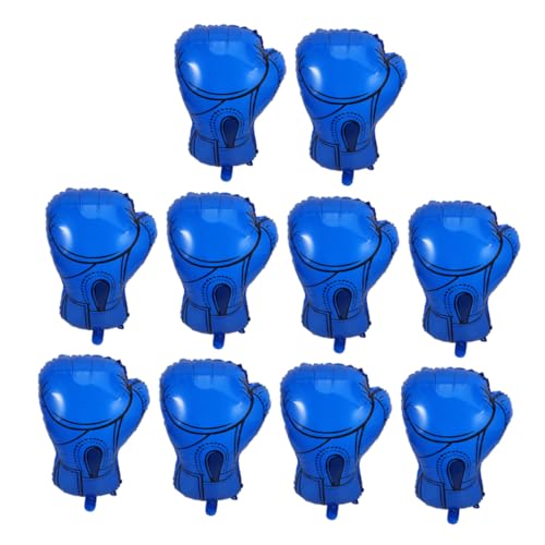 FUNOMOCYA 10 Stück Boxhandschuh Aluminiumfolie Luftballons Blau für Wrestling Geburtstagsdekoration Sport Fitnessparty mit Automatischer Selbstsiegelung FUNOMOCYA 10 Stück Boxhandschuh Aluminiumfolie Luftballons Blau für Wrestling Geburtstagsdekoration Sport Fitnessparty mit Automatischer Selbstsiegelung von FUNOMOCYA
