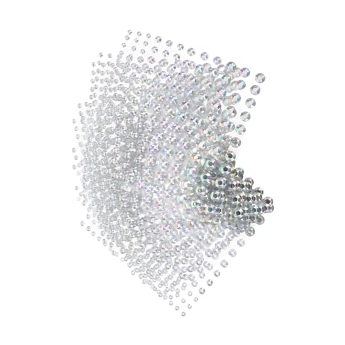 FUNOMOCYA 10 Stück Glänzende Diamantaufkleber Strasssteine ​​aufkleben Juwelenaufkleber zum Basteln Gesichtssteine ​​kleben Selbstklebende Strasssteine Edelsteinkleber Plastik von FUNOMOCYA