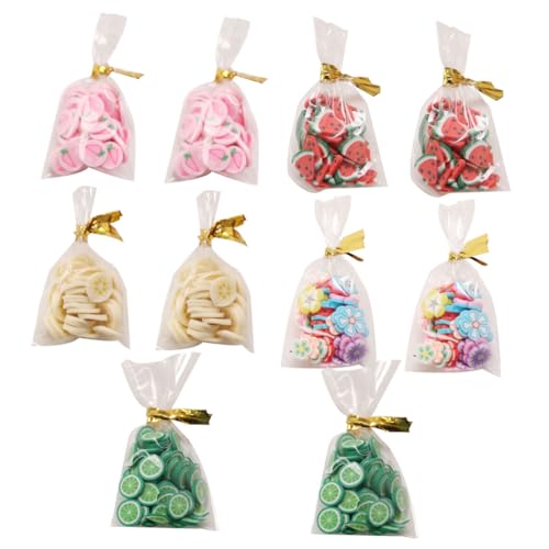 FUNOMOCYA 10 Stück Maßstab Realistische Candy Modelle DIY Essensspielzeug Mini Haus Accessoires für Basteln und Mini Haus Verschönerung von FUNOMOCYA