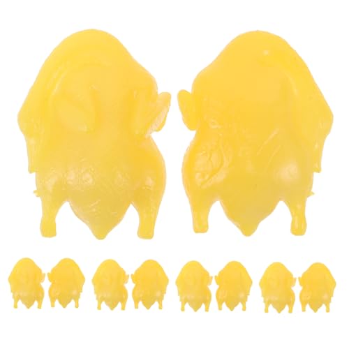 FUNOMOCYA 10 Stück Miniatur Entenfiguren Gefälschtes Braten-Modell Kreative Deko für Puppenhaus Lustige Salzente Miniatur Lebensmittel Nachbildung für Erntedankfest und Halloween Tischdeko FUNOMOCYA 10 Stück Miniatur Entenfiguren Gefälschtes Braten-Modell Kreative Deko für Puppenhaus Lustige Salzente Miniatur Lebensmittel Nachbildung für Erntedankfest und Halloween Tischdeko von FUNOMOCYA