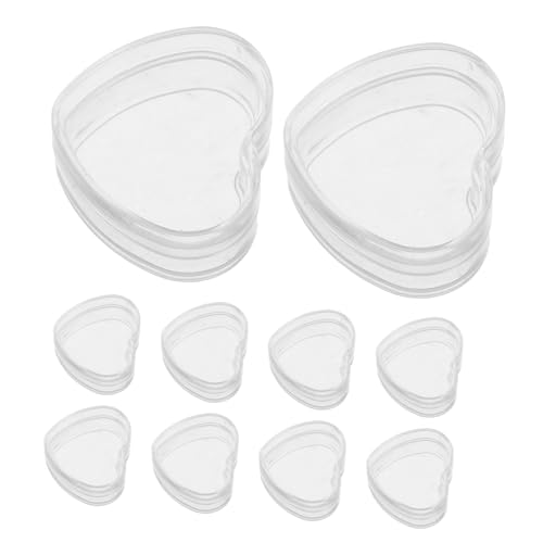 FUNOMOCYA 10 Stück Teiliges Aufbewahrungsboxen für Puppenhaus Transparente Kunststoffbehälter mit Deckel für Schmuck und DIY Zubehör Hochwertige Verarbeitung für Einfache Sichtbarkeit und FUNOMOCYA 10 Stück Teiliges Aufbewahrungsboxen für Puppenhaus Transparente Kunststoffbehälter mit Deckel für Schmuck und DIY Zubehör Hochwertige Verarbeitung für Einfache Sichtbarkeit und von FUNOMOCYA