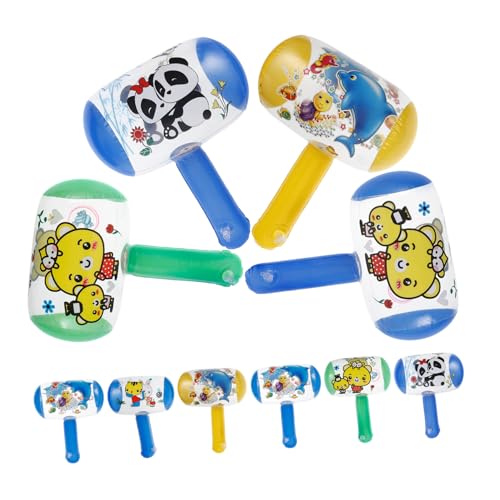 FUNOMOCYA 10 Stück Teiliges Aufblasbares Hammer mit Glockenfunktion Leichte Sichere Kinderspielzeuge für Party Outdoor und Pool Farblich Sortiert Attraktiver für Junge FUNOMOCYA 10 Stück Teiliges Aufblasbares Hammer mit Glockenfunktion Leichte Sichere Kinderspielzeuge für Party Outdoor und Pool Farblich Sortiert Attraktiver für Junge von FUNOMOCYA