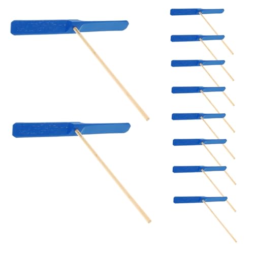 FUNOMOCYA 10 Stück Teiliges Bambus Helikopter Set Handbetriebene Flugdrachen für Langlebig aus Bambus Fördert Feinmotorik Outdoor für Freizeit und Motorische Entwicklung FUNOMOCYA 10 Stück Teiliges Bambus Helikopter Set Handbetriebene Flugdrachen für Langlebig aus Bambus Fördert Feinmotorik Outdoor für Freizeit und Motorische Entwicklung von FUNOMOCYA