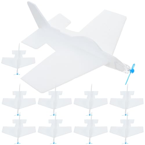 FUNOMOCYA 10 Stück Teiliges DIY Flugzeug Spielzeugset für Einfach Zusammenzubauen Partys und Kreative Aktivitäten Sicher für Drinnen und Draußen FUNOMOCYA 10 Stück Teiliges DIY Flugzeug Spielzeugset für Einfach Zusammenzubauen Partys und Kreative Aktivitäten Sicher für Drinnen und Draußen von FUNOMOCYA