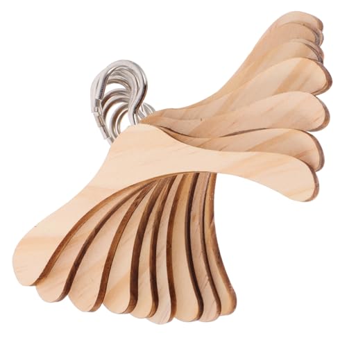 FUNOMOCYA 10 Stück Teiliges Holzkleiderbügel für Bjd Puppen Natürliche Holzbügel Puppenbekleidung Organizer Platzsparende Puppenhaus Accessoires Robust und Praktisch für Kinderzimmer FUNOMOCYA 10 Stück Teiliges Holzkleiderbügel für Bjd Puppen Natürliche Holzbügel Puppenbekleidung Organizer Platzsparende Puppenhaus Accessoires Robust und Praktisch für Kinderzimmer von FUNOMOCYA