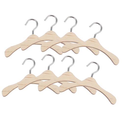 FUNOMOCYA 10 Stück Teiliges Holzkleiderbügel für Puppen Bjd Dolls Praktische Puppenkleiderbügel aus Natürlichem Holz Zubehör für Puppenhäuser und Spielzeugorganisation FUNOMOCYA 10 Stück Teiliges Holzkleiderbügel für Puppen Bjd Dolls Praktische Puppenkleiderbügel aus Natürlichem Holz Zubehör für Puppenhäuser und Spielzeugorganisation von FUNOMOCYA