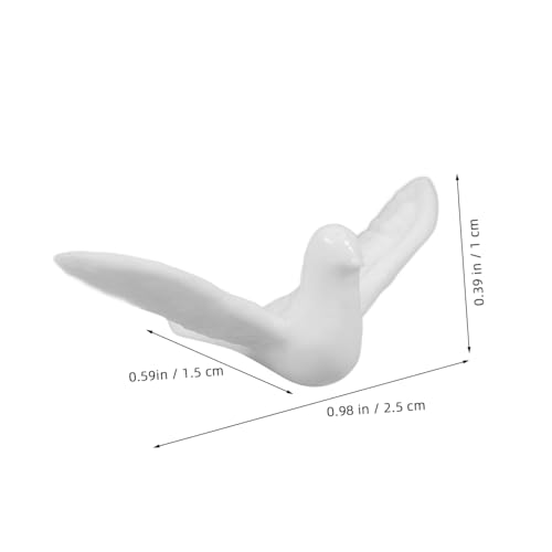 FUNOMOCYA 10 Stück Teiliges Mini Weiß Taube Modell Realistische Resin Vogel Figuren Detailreiche Puppenhaus Dekoration Kompakt für Micro Landschaft DIY Bastelprojekte FUNOMOCYA 10 Stück Teiliges Mini Weiß Taube Modell Realistische Resin Vogel Figuren Detailreiche Puppenhaus Dekoration Kompakt für Micro Landschaft DIY Bastelprojekte von FUNOMOCYA