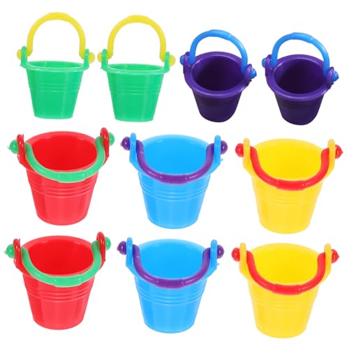 FUNOMOCYA 10 Stück Teiliges Miniatur Eimer für Puppenhaus Farbenfrohe Dekorationen Blau Rot Grün Gelb und Lebensnahe Modelle für Kreative Spielwelten und Miniatur Szenen FUNOMOCYA 10 Stück Teiliges Miniatur Eimer für Puppenhaus Farbenfrohe Dekorationen Blau Rot Grün Gelb und Lebensnahe Modelle für Kreative Spielwelten und Miniatur Szenen von FUNOMOCYA
