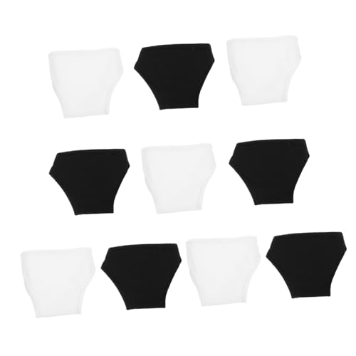 FUNOMOCYA 10 Stück Teiliges Puppenunterwäsche Shorts für Scale Weibliche Reborn Puppen Einfache Anziehbarkeit Modisch und Vielseitig Kombinierbar Mix Zubehör für Puppenkleidung von FUNOMOCYA