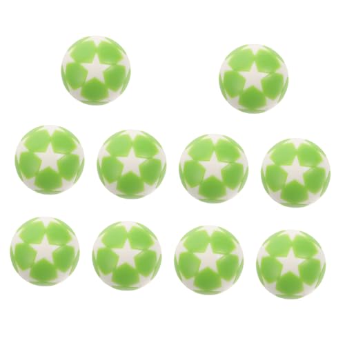 FUNOMOCYA 10 Stück Teiliges Tischfußball Bälle Glatte Oberfläche für Besseres Frosted Design für Kontrolle Passend für Standard Tischkicker für Freizeit und Partyspaß von FUNOMOCYA