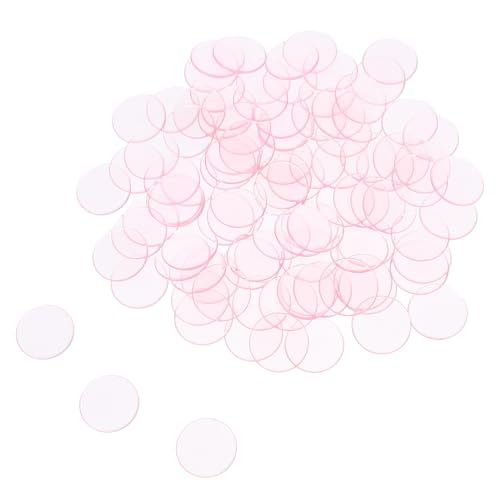 FUNOMOCYA 100 Stück Halbtransparente Plastik Bingo Zählchips Runde Spielchips für Mathe Lernen Zählen Gruppieren Addieren Subtrahieren und Bingo Party Zubehör FUNOMOCYA 100 Stück Halbtransparente Plastik Bingo Zählchips Runde Spielchips für Mathe Lernen Zählen Gruppieren Addieren Subtrahieren und Bingo Party Zubehör von FUNOMOCYA