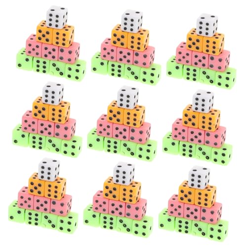 FUNOMOCYA 100 Stück Mini Seitige Würfel Bunte Quadratische Ecken Langlebige Kunststoffwürfel für Brettspiele Lernspiele Bastelprojekte Farbenfrohe Kleine Spielwürfel FUNOMOCYA 100 Stück Mini Seitige Würfel Bunte Quadratische Ecken Langlebige Kunststoffwürfel für Brettspiele Lernspiele Bastelprojekte Farbenfrohe Kleine Spielwürfel von FUNOMOCYA