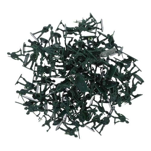 FUNOMOCYA 100 Stück Mini Soldatenfiguren Militärische Soldaten Modelle für Dekoration Schulprojekte und Gartenlayouts Robuste Plastiksoldaten FUNOMOCYA 100 Stück Mini Soldatenfiguren Militärische Soldaten Modelle für Dekoration Schulprojekte und Gartenlayouts Robuste Plastiksoldaten von FUNOMOCYA