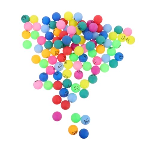 FUNOMOCYA 100 Stück Nummerierte Bunte Plastikbälle für Raffle Spiele und Bingo Dekoration Kleine Spielbälle für Party Interaktive Lose Bälle als und Event Zubehör FUNOMOCYA 100 Stück Nummerierte Bunte Plastikbälle für Raffle Spiele und Bingo Dekoration Kleine Spielbälle für Party Interaktive Lose Bälle als und Event Zubehör von FUNOMOCYA