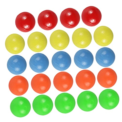 FUNOMOCYA 100 Stück Teiliges Bunte Kleine Zählkugeln Ømm aus Robustem Material Pädagogisches Mathematikspielzeug für Vorschule und Grundschule Fördert Farberkennung und von FUNOMOCYA