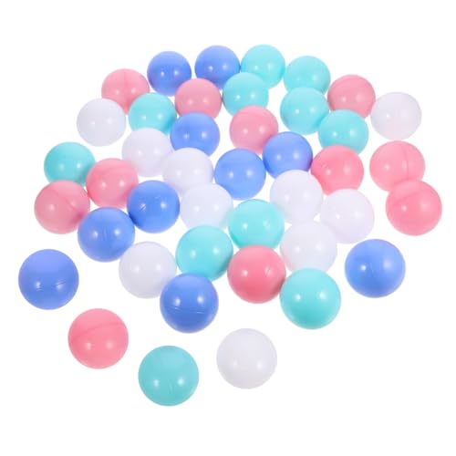 FUNOMOCYA 100 Stück Teiliges Bunter Ozeanbälle aus Robustem Leicht und Formstabil für Spielzelte Bällebäder Planschbecken Kinderzimmer und Outdoor aktivitäten von FUNOMOCYA