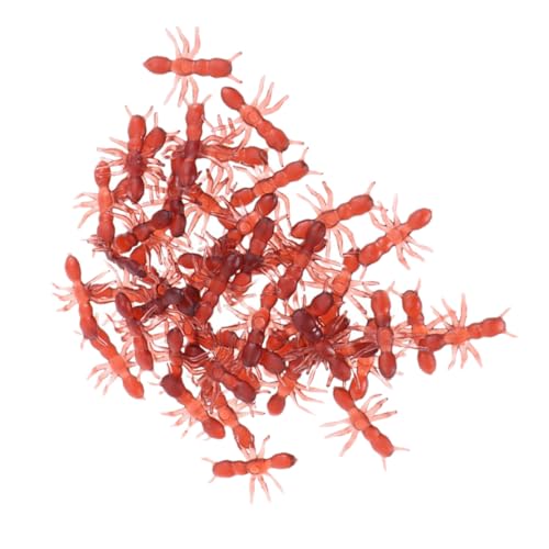 FUNOMOCYA 100 Stück Teiliges Halloween Streichspielzeug Kunststoff Realistische Fake Ameisen Braun Dekorative Simulation für Party Deko Gruselige Atmosphäre Scherzartikel FUNOMOCYA 100 Stück Teiliges Halloween Streichspielzeug Kunststoff Realistische Fake Ameisen Braun Dekorative Simulation für Party Deko Gruselige Atmosphäre Scherzartikel von FUNOMOCYA