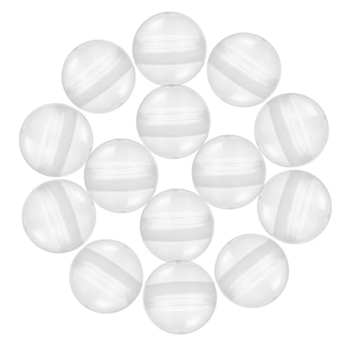 FUNOMOCYA 100 Stück Transparente Kunststoffkugeln Leere Befüllbare Kapseln für Kaugummiautomaten Vielseitige Aufbewahrungsbox und Party Geschenkbehälter von FUNOMOCYA