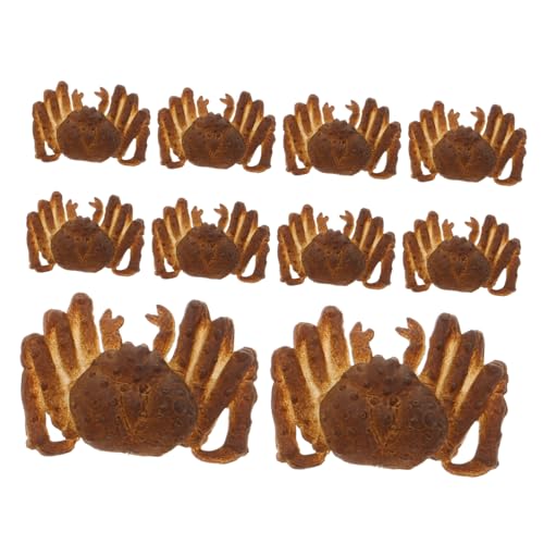 FUNOMOCYA 10Stücke Teiliges Realistische Krabbenmodell aus Künstliche Meeresfrüchte Dekoration für Restaurant für Fotografie und Kreative Aktivitäten FUNOMOCYA 10Stücke Teiliges Realistische Krabbenmodell aus Künstliche Meeresfrüchte Dekoration für Restaurant für Fotografie und Kreative Aktivitäten von FUNOMOCYA