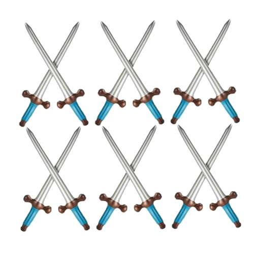 FUNOMOCYA 12 Stück Teiliges Aufblasbares Piratenschwert Leichtes Cosplay mit Ergonomischem Griff für Party Zubehör Karneval Mottoparty FUNOMOCYA 12 Stück Teiliges Aufblasbares Piratenschwert Leichtes Cosplay mit Ergonomischem Griff für Party Zubehör Karneval Mottoparty von FUNOMOCYA