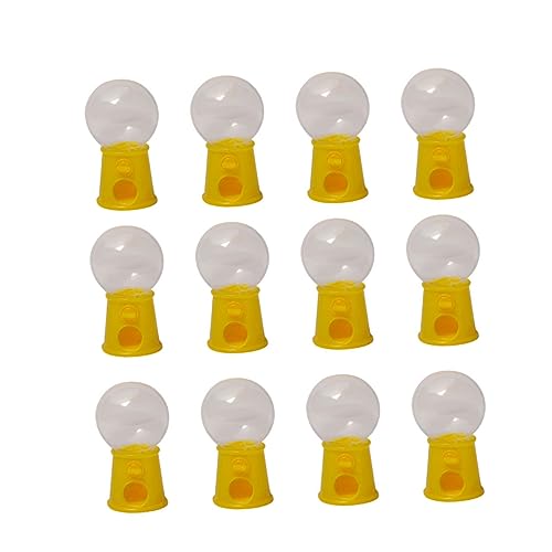 FUNOMOCYA 12 Stück Teiliges Bunte Candy Catcher Maschinen aus Hochwertigem Kunststoff Drehbare Mini Süßigkeitenautomaten für Fördert Hand Auge Koordination und Motorische Fähigkeiten für von FUNOMOCYA