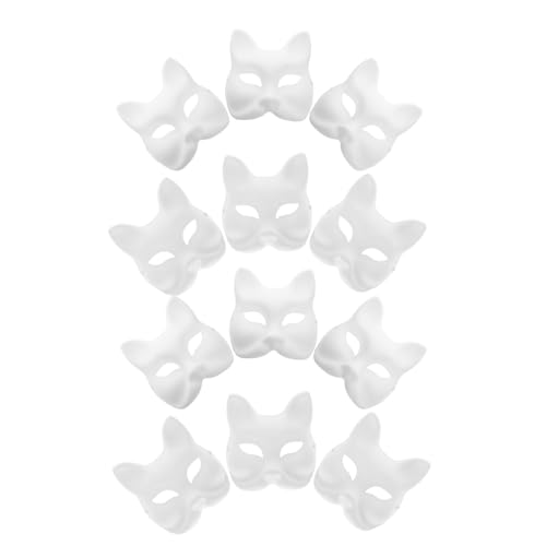 FUNOMOCYA 12 Stück Teiliges DIY Papiermasken Unbemalt zum Bemalen Leichte Halbgesichts Masken für Halloween Karneval Cosplay Handgefertigt Kreative Bastelmasken für Erwachsene FUNOMOCYA 12 Stück Teiliges DIY Papiermasken Unbemalt zum Bemalen Leichte Halbgesichts Masken für Halloween Karneval Cosplay Handgefertigt Kreative Bastelmasken für Erwachsene von FUNOMOCYA
