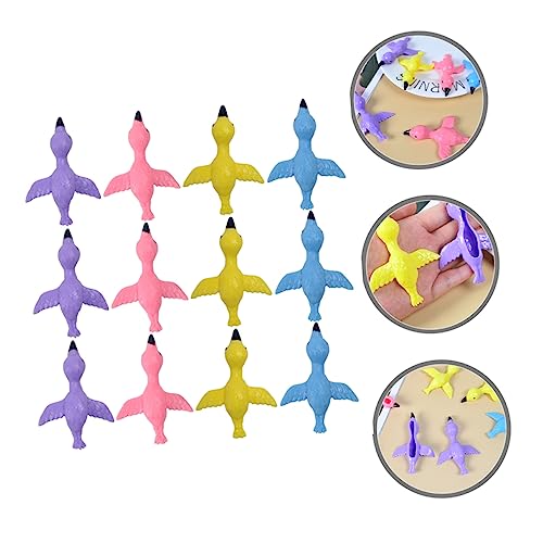 FUNOMOCYA 12 Stück Teiliges Flamingo Fingerspielzeug Elastisches Scherzartikel Kinderspielzeug Bunte Finger Sling Shot Tiere Lustiges Partyspielzeug für Mädchen und Jungen und Stressabbauend FUNOMOCYA 12 Stück Teiliges Flamingo Fingerspielzeug Elastisches Scherzartikel Kinderspielzeug Bunte Finger Sling Shot Tiere Lustiges Partyspielzeug für Mädchen und Jungen und Stressabbauend von FUNOMOCYA