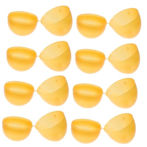 FUNOMOCYA 12 Stück Teiliges Goldene Kunststoff Eier Befüllbare für Party Osterdeko Sichere Glatte Oberfläche Kreative Verpackungsspielzeuge für Erwachsene FUNOMOCYA 12 Stück Teiliges Goldene Kunststoff Eier Befüllbare für Party Osterdeko Sichere Glatte Oberfläche Kreative Verpackungsspielzeuge für Erwachsene von FUNOMOCYA