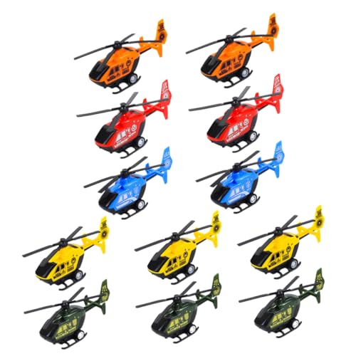 FUNOMOCYA 12 Stück Teiliges Hubschrauber zum Zurückziehen Simulierte Mini Inertial Helikopter für Fördert Kreativität Hand Auge Koordination und Spielerisches Lernen Zufällige Farbe FUNOMOCYA 12 Stück Teiliges Hubschrauber zum Zurückziehen Simulierte Mini Inertial Helikopter für Fördert Kreativität Hand Auge Koordination und Spielerisches Lernen Zufällige Farbe von FUNOMOCYA