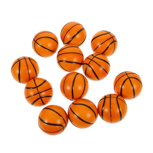 FUNOMOCYA 12 Stück Teiliges Mini Basketball Stressabbau aus Hochelastischem PU Schaumstoff Weiche Sensory Bälle als Party Mitgebsel und Lustiges Squeeze Toy für Erwachsene FUNOMOCYA 12 Stück Teiliges Mini Basketball Stressabbau aus Hochelastischem PU Schaumstoff Weiche Sensory Bälle als Party Mitgebsel und Lustiges Squeeze Toy für Erwachsene von FUNOMOCYA