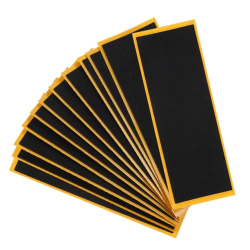 FUNOMOCYA 12 Stück Teiliges Mini Fingerboard Grip Tape rutschfeste Schaumstoff Aufkleber Finger Skateboard Zubehör für Bessere Kontrolle und Flexibles Training von FUNOMOCYA