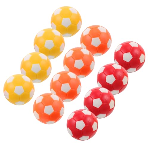 FUNOMOCYA 12 Stück Teiliges Mini Tischfußball Bälle Glatte Oberfläche für Flüssiges Spiel Langlebiges Material Standardisierte Geeignet für Tischkicker Spiele für Familien und Freunde von FUNOMOCYA
